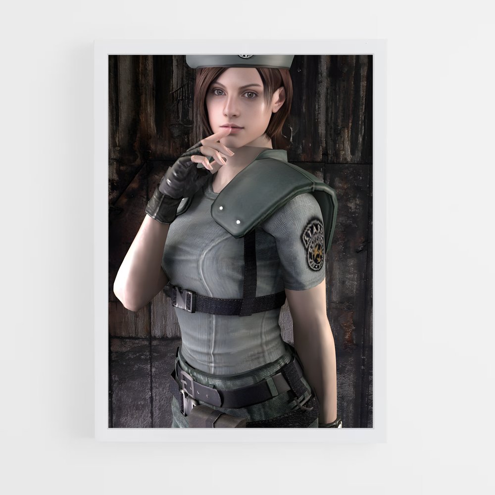 Poster Jill's Command – affiche Resident Evil (vue 3)